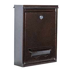 Ящик поштовий індивідуальний СП08 мідь (250х330х80 мм)