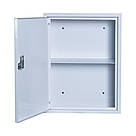 Ящик металевий для медикаментів Аптечка АП01 (300х390х120 мм) білий, фото 4