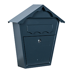 Ящик поштовий індивідуальний СП02 антрацит (360х370х70 мм)