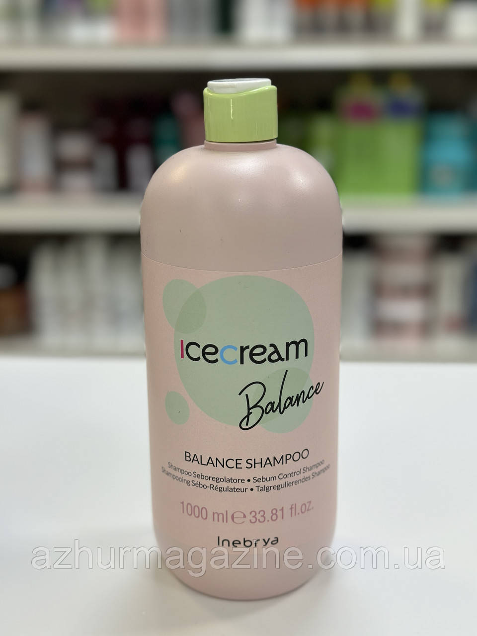 Шампунь для жирного волосся Inebrya Shampoo Balance 1000мл