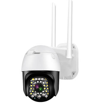 Вулична Wi-Fi смарт камера відеоспостереження Elite LUX EL-N6 4MP WIFI Водонепроникна IP камера