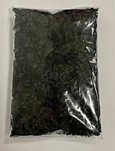 Флоки (чіпси, пластівці) для підлоги та стін 1кг Чорний 7trav