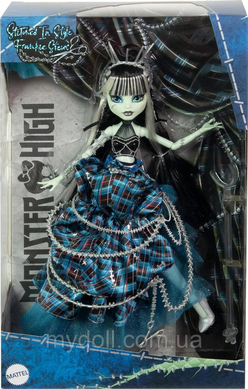 Лялька Монстер Хай Френкі Штейн Колекційна Monster High Frankie Stein Stitched Doll HRL66 Mattel Оригінал
