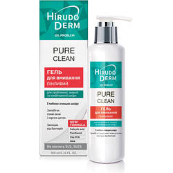 Гель для вмивання Біокон Hirudo Derm Oil Problem Pure Clean 180 мл 4820008318695 smart