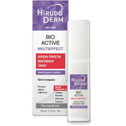 Крем для обличчя Біокон Hirudo Derm Anti Age Bio Active Multieffect Проти вікових змін 50 мл 4820008319111 smart