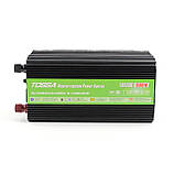 Перетворювач напруги (інвертор) 12-220V 1500W Tossa TAU1500L з функцією UPS, фото 4