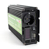 Перетворювач напруги (інвертор) 12-220V 1000W Tossa TAU1000L з функцією UPS, фото 8
