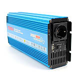 Перетворювач напруги чистий синус (інвертор) 12-220V 1000W Tossa TAP1000S, фото 9
