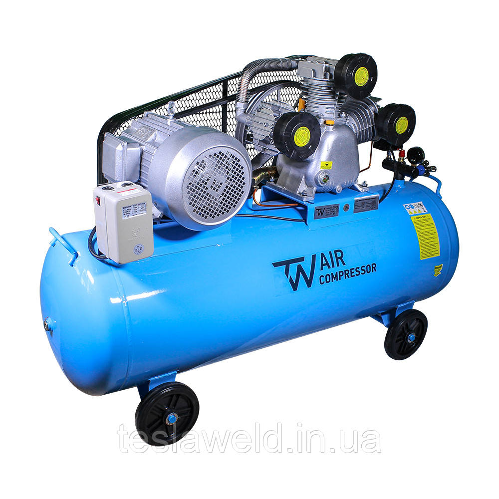 Компресор 1000 л/хв, 220 л, 7.5 кВт, 380 В масляний повітряний Tesla Weld AIR 1000
