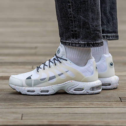 Чоловічі Кросівки Nike Air Max TN Plus Terrascape White / Найк Аїр Макс ТН Плюс Терраскейп Білі з Бежевим, фото 1