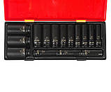 Набір ударних глибоких головок 1/2"; 6гр. 15од., фото 3