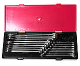 Набір ключів ріжково-накидних 6-23мм, європейський стандарт 17од., фото 3