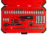 Набір інструменту 1/4"; 47од., фото 2