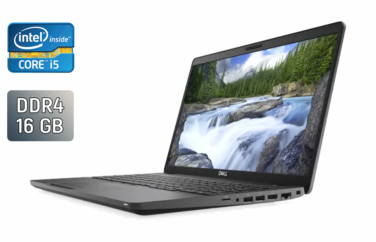 Ультрабук Dell Precision 3540/ 15.6" (1920x1080) Сенсорний/ Core i5-8365U/ 16 GB RAM/ 256 GB SSD/ UHD