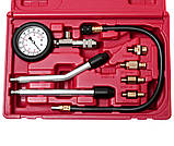 Компрессcометр для бензинових двигунів з набором адаптерів, фото 2