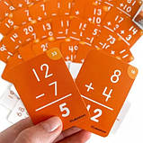 Математична колода карт Додавання і віднімання від Lakeshore, фото 3
