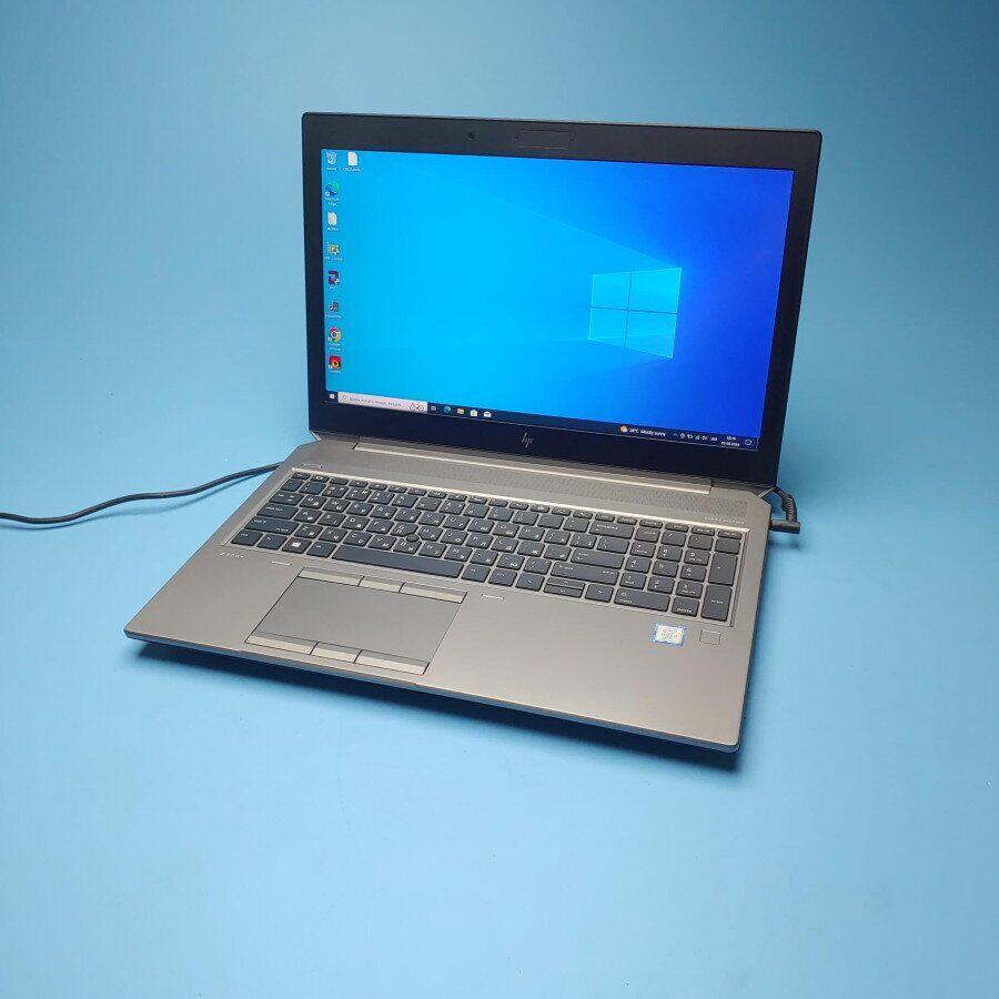 Б/в Ноутбук HP Zbook 15 G5 15.6" 3840x2160| Core i7-8850H| 32 GB RAM| 480 GB SSD| Quadro P2000 4GB