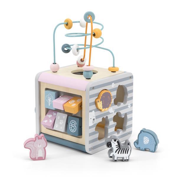 Бізікуб дерев'яний Viga Toys PolarB 5 в 1
