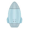 Вакуумний стимулятор із вібрацією Satisfyer Mission Control Blue, 2 незалежні мотори, фото 5