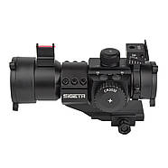 Коліматорний приціл SIGETA EasyDot 1x30 Red/Green Killflash, фото 5