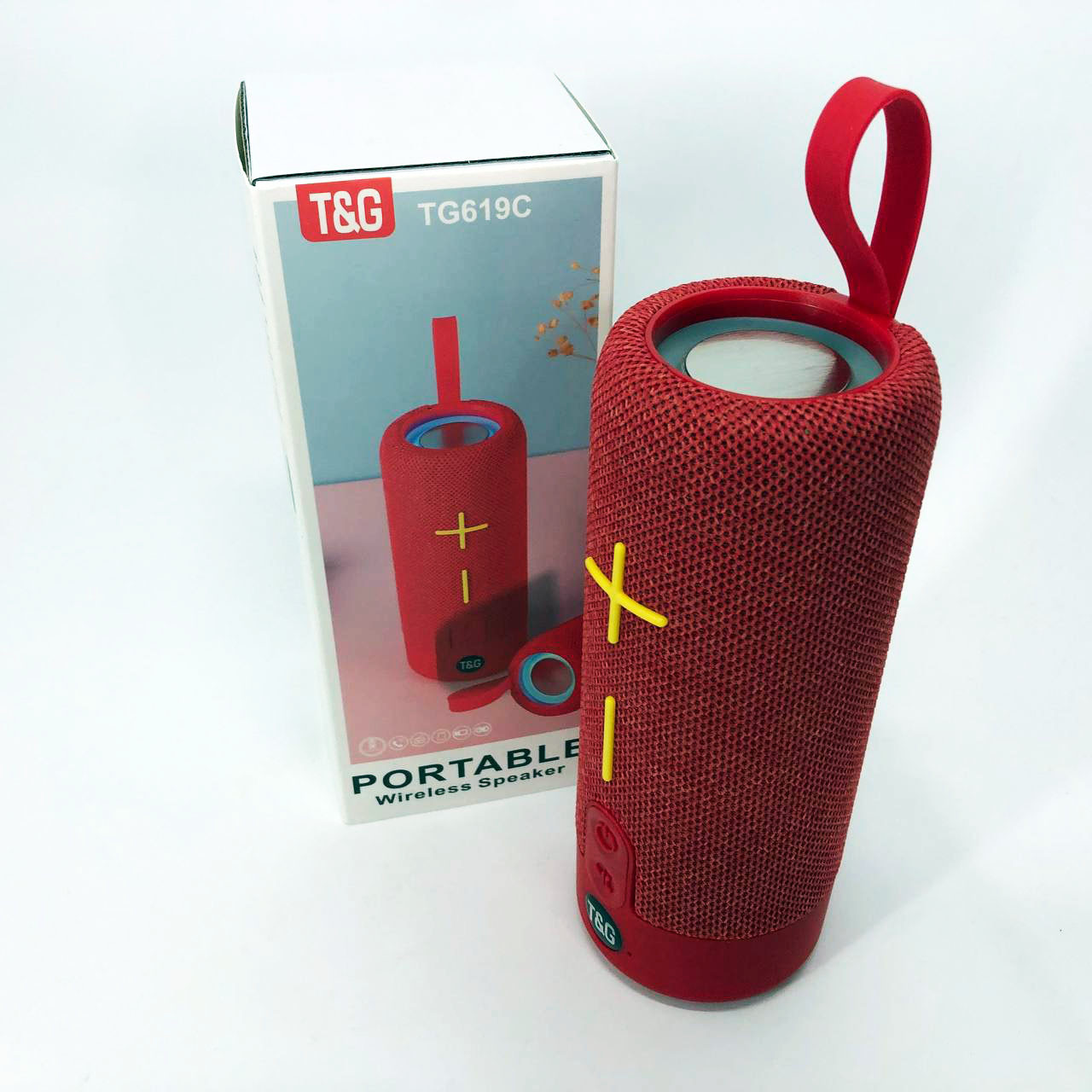 Колонки дорожні TG619C, Гучна колонка для вулиці, Колонка з підтримкою bluetooth, CQ-839 Колонки дорожні