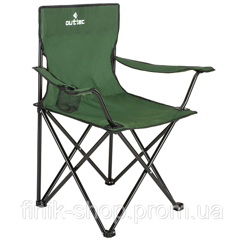 Кресло туристическое раскладное Outtec с чехлом зеленый m (ID ...