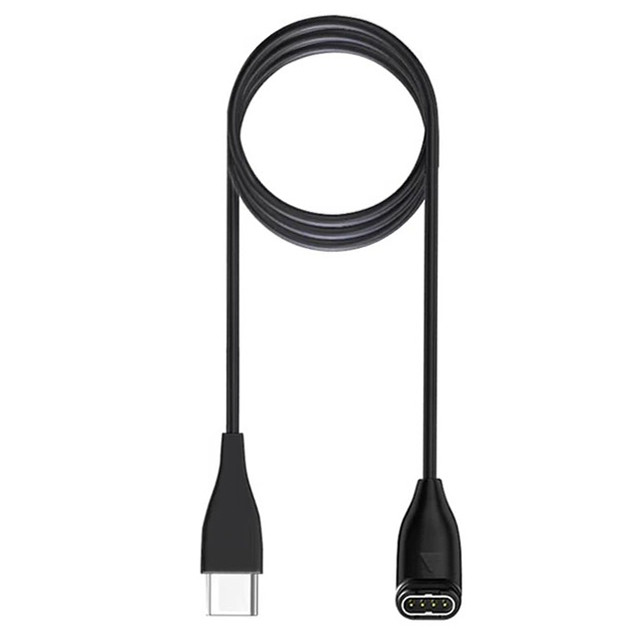 Кабель Type-C SK для Garmin Tactix Bravo D2 Charlie D2 Delta PX Quatix 5 5 Sapphire 6 90° Degree 1m Black