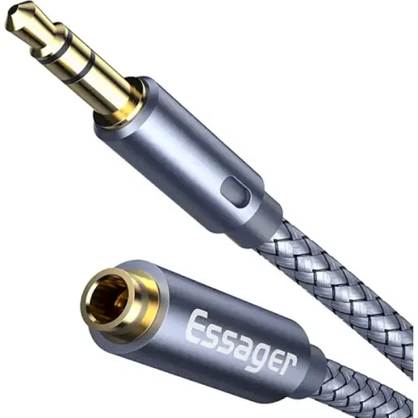 Аудіо-кабель Essager Monster Headphone Extension Cable Jack 3.5mm (тато) - 3.5 mm (мама) 3m (EYPY35-MYC0G)