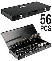 Набір Лерок та Мітчиків M3, M4, M5, M6, M8, M10, M12, M14, M16, M18, M20 - 56 шт YATO (YT-2979)