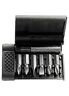 Набір біт, магнітний адаптер для біт, сталь 45Х, 7 предм., в пласт. боксі SPARTA