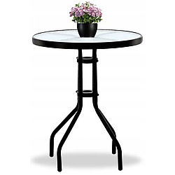 Садовий стіл Chomik Garden Line MAJORKA чорний smart