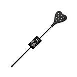 Стек із металевими гвинтами Art of Sex — BDSM Heart, екошкіра, колір чорний, фото 5