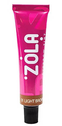 Фарба для брів Zola 01 Light Brown 15 мл, фото 1
