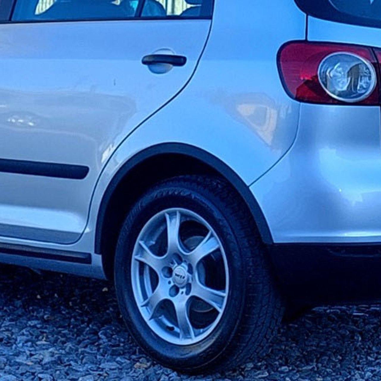 Накладки на арки Фольксваген Гольф 5 (Volkswagen Golf 5) 4 шт, чорні, АВС