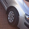 Накладки на арки Фольксваген Гольф 5 (Volkswagen Golf 5) 4 шт, чорні, АВС, фото 6