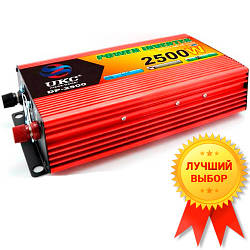Автомобільний інвертор UKC-2500W Суперякість!