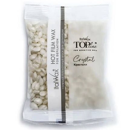 Віск в гранулах ItalWax Top Line Ital Wax Top Formula Crystal кристал 100 г, фото 1