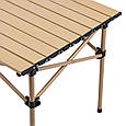 Стіл для пікніка розкладний 50х53х50 см туристичний похідний для кемпінгу для риболовлі Lugi, фото 5