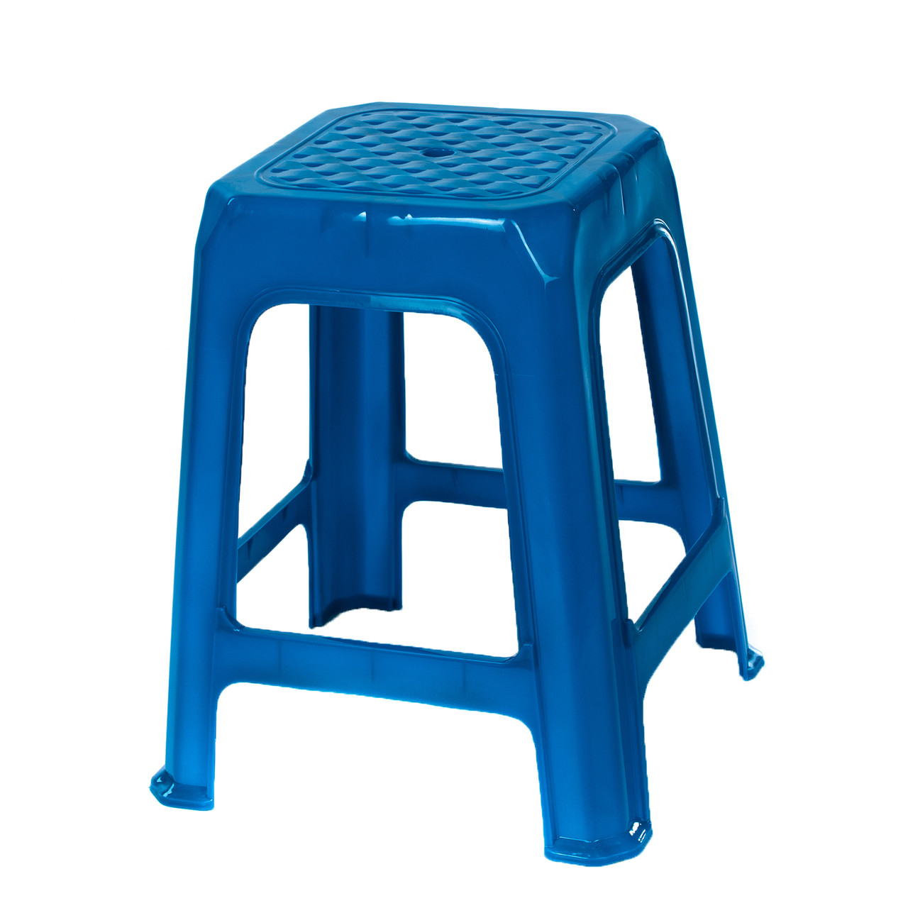 Табурет 36*36*43,5см "R plastic" колір синій