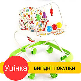 Уцінка! Дитячі ходунки JOY (6 кольорів, музична панель, колеса d=7см, у коробці) 992