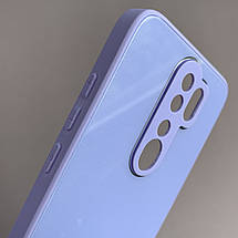 Чохол для Xiaomi Redmi Note 8 Pro скляний чохол із захистом для камери на сяомі редмі нот 8 про бузковий k9e, фото 4