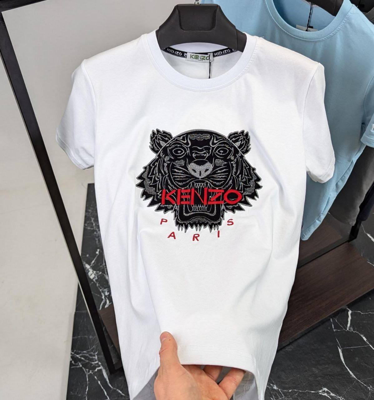 Чоловіча футболка Kenzo CK5298 біла XL