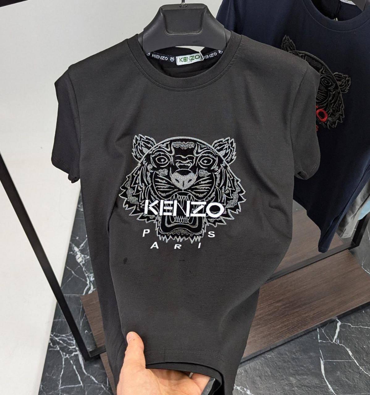 Чоловіча футболка Kenzo CK5297 чорна S, XL, XXL