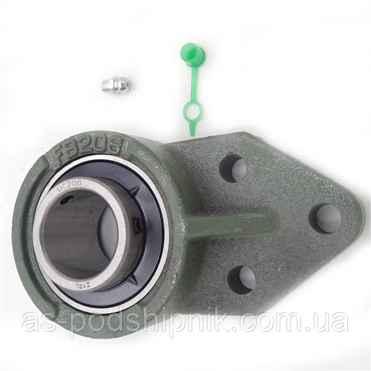 Підшипник корпусний UCFB210 CX POLAND, фото 1