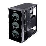 Корпус Prologix E114 Tempered Glass Black, фото 4