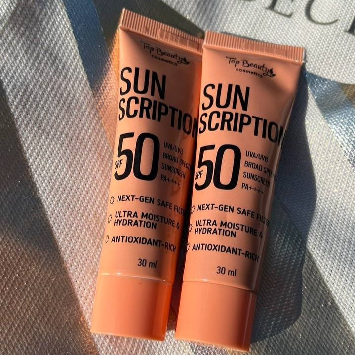 Сонцезахисний крем для обличчя Top Beauty Sun Scription SPF50 30 мл, фото 1