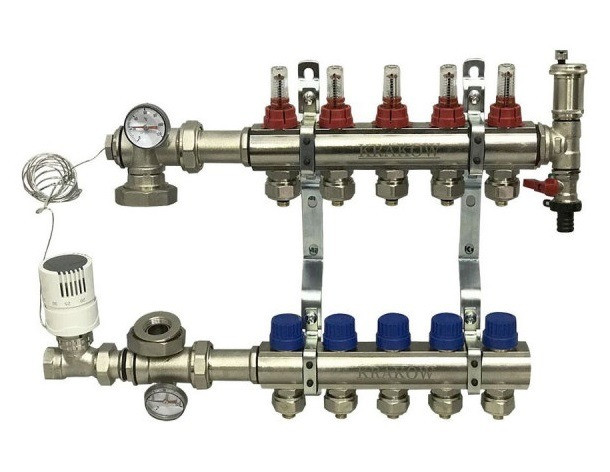 Колектор у зборі Krakow на 5 виходів