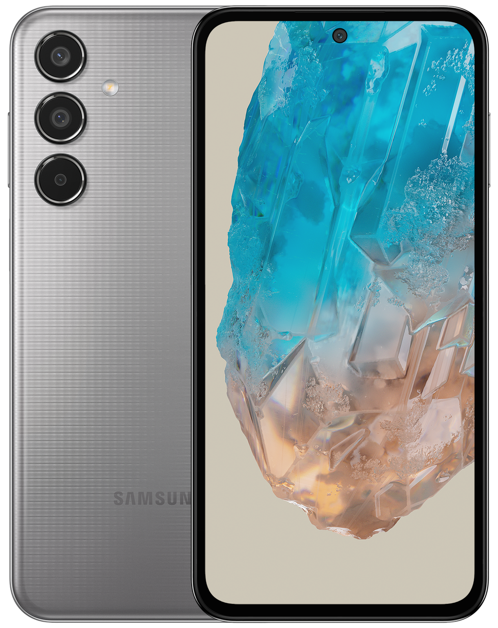 Смартфон Samsung Galaxy M35 5G 6/128GB Gray (SM-M356BZABEUC) UA UCRF Гарантія 12 місяців