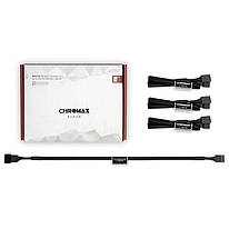 Подовжувач Noctua NA-SEC1 Chromax.Black, 3-Pin / 4-Pin