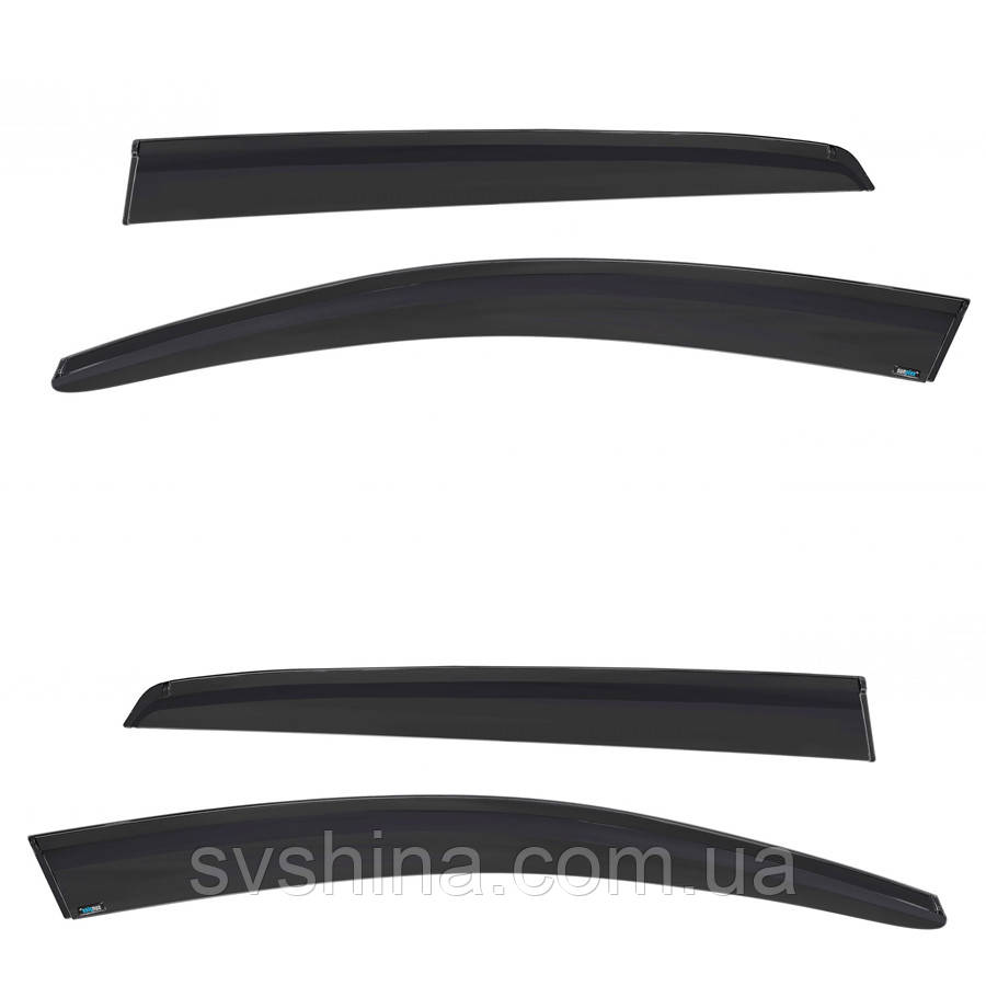 Дефлектори вікон на скотчі SunPlex Volkswagen Golf 7 2013-2019 HB 4шт, SP-S-109